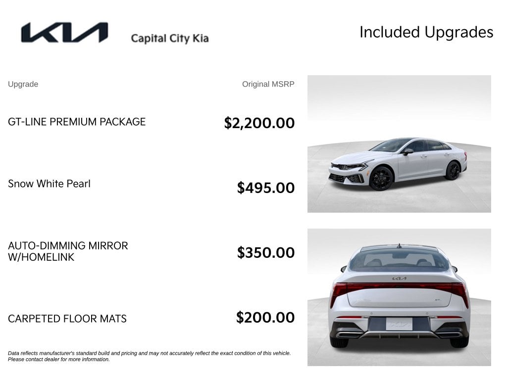 4 thumbnail image of  2026 Kia K5 GT-Line