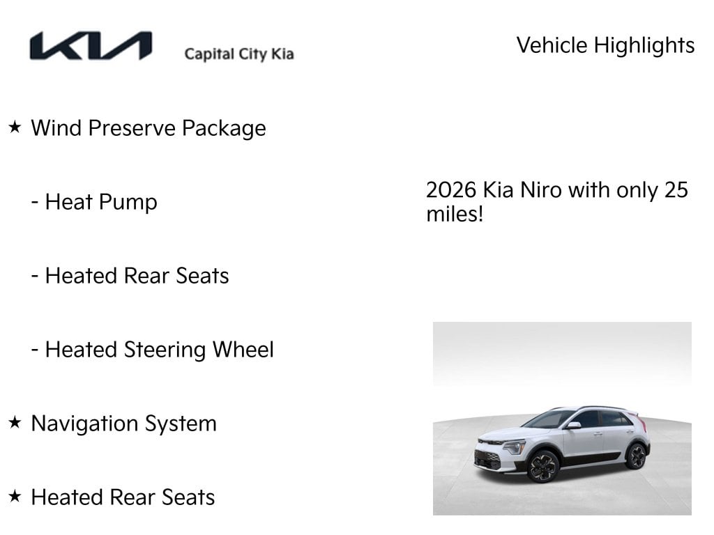 7 thumbnail image of  2026 Kia Niro EV Wind