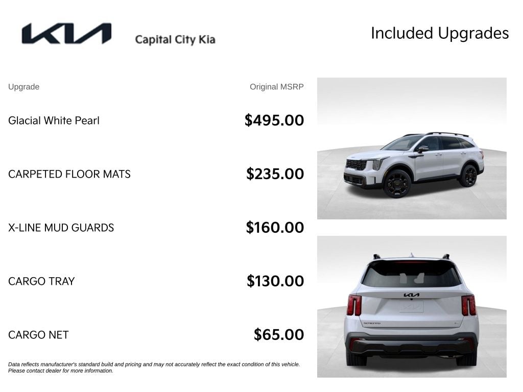 4 thumbnail image of  2026 Kia Sorento X-Line EX