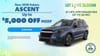 13 thumbnail image of  2026 Subaru Ascent Onyx Edition Touring