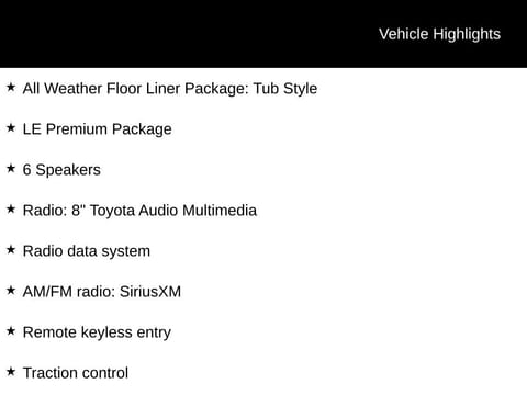 1 image of 2026 Toyota Corolla Hybrid LE AWD