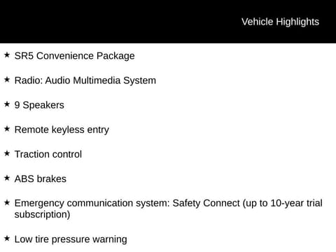 1 image of 2026 Toyota Tundra SR5
