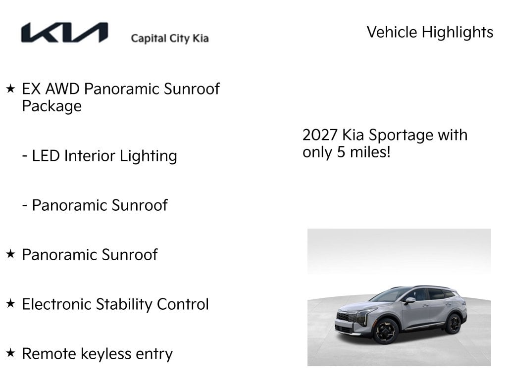 7 thumbnail image of  2027 Kia Sportage Hybrid EX