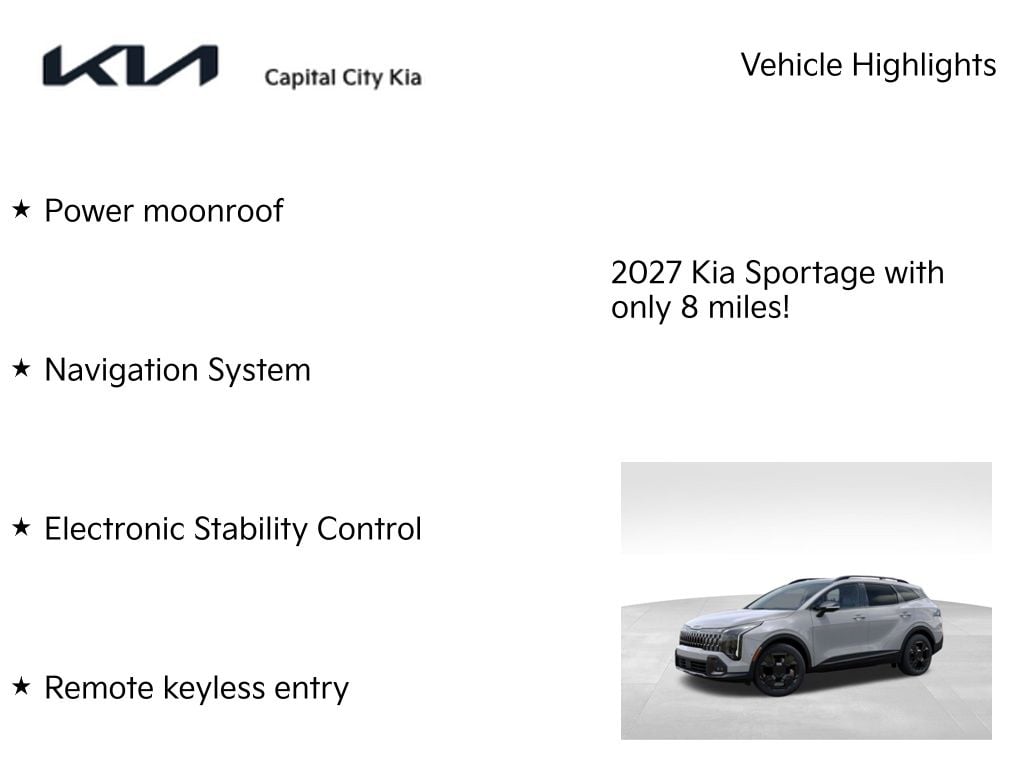 7 thumbnail image of  2027 Kia Sportage Plug-In Hybrid X-Line Prestige