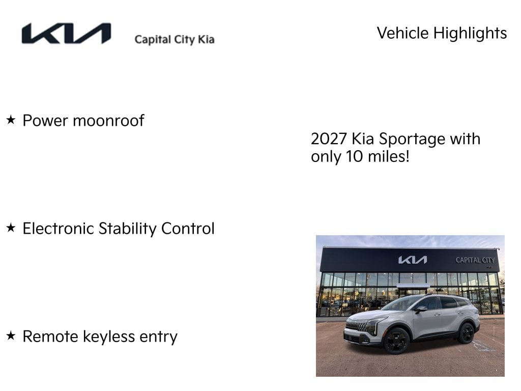 7 thumbnail image of  2027 Kia Sportage X-Line