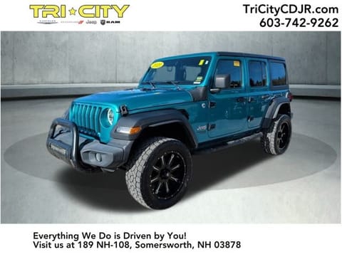 1 image of 2020 Jeep Wrangler Unlimited Sport S