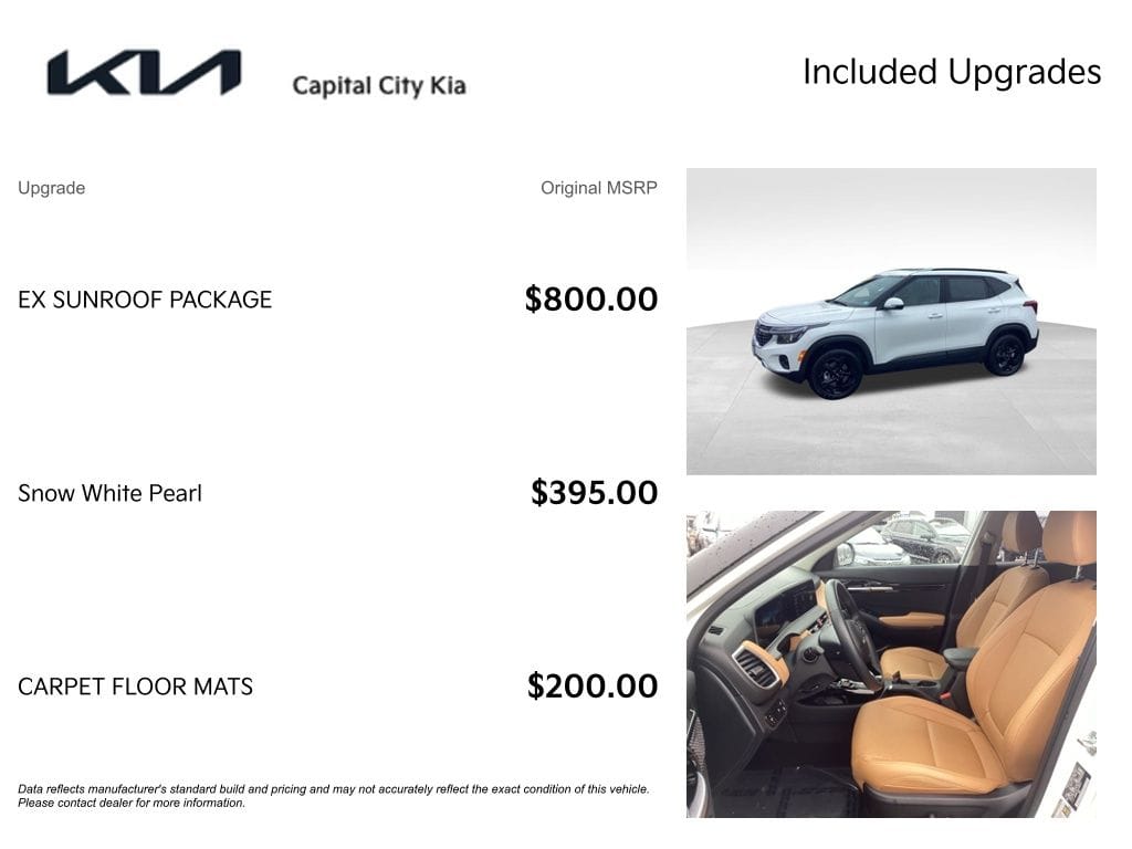 4 thumbnail image of  2026 Kia Seltos EX