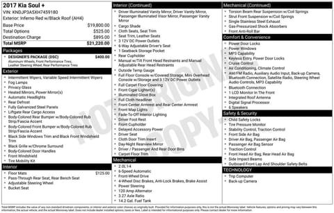 1 image of 2017 Kia Soul Plus
