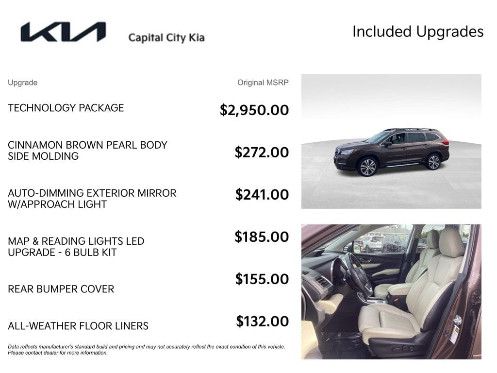 4 thumbnail image of  2021 Subaru Ascent Limited