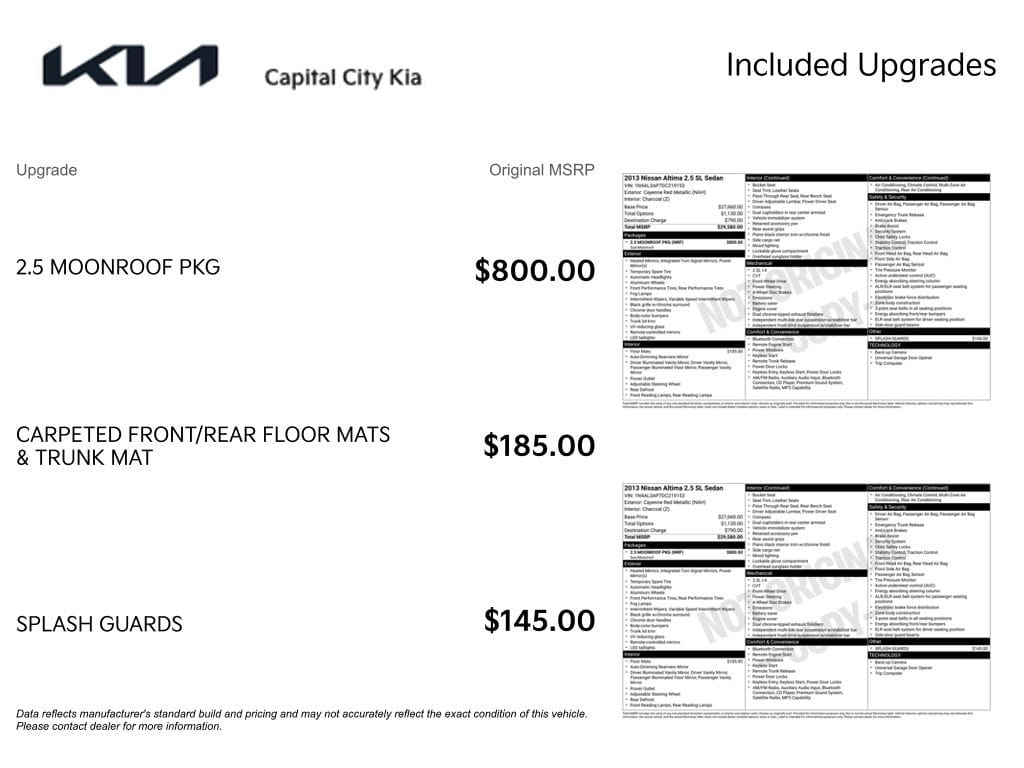 2 thumbnail image of  2013 Nissan Altima 2.5 SL