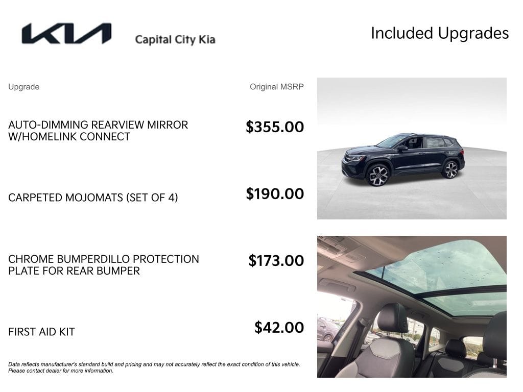 4 thumbnail image of  2023 Volkswagen Taos 1.5T SEL