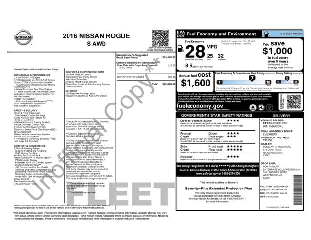 13 thumbnail image of  2016 Nissan Rogue S