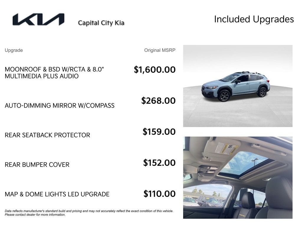 4 thumbnail image of  2023 Subaru Crosstrek Sport