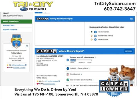 1 image of 2024 Subaru Forester Sport