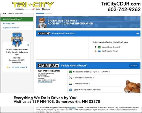 1 image of 2024 Ram 1500 Laramie