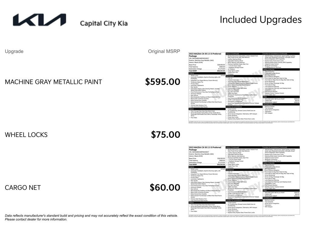 2 thumbnail image of  2023 Mazda CX-30 2.5 S Preferred Package