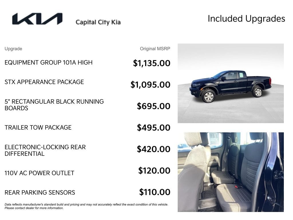 4 thumbnail image of  2023 Ford Ranger XL