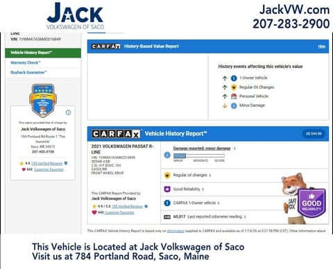 1 image of 2021 Volkswagen Passat 2.0T R-Line