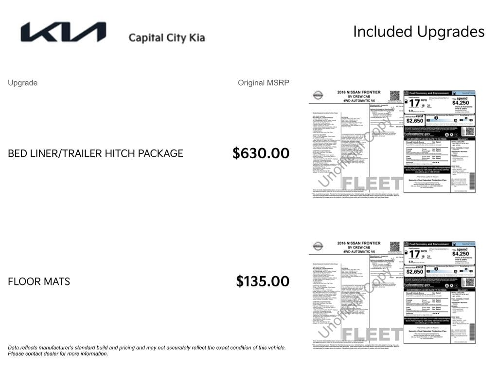2 thumbnail image of  2016 Nissan Frontier SV