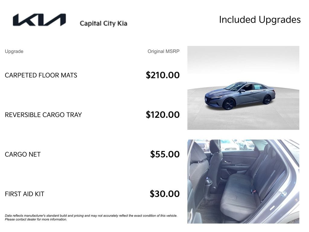 4 thumbnail image of  2023 Hyundai Elantra Hybrid Blue
