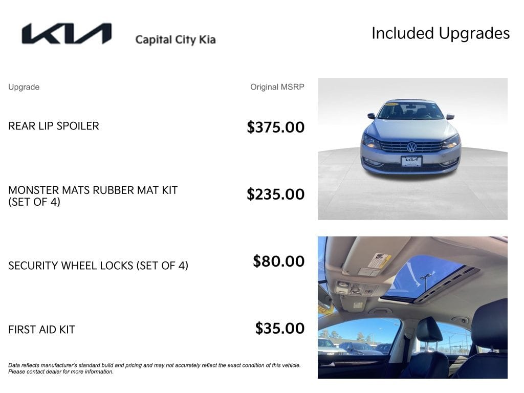 4 thumbnail image of  2015 Volkswagen Passat SEL Premium