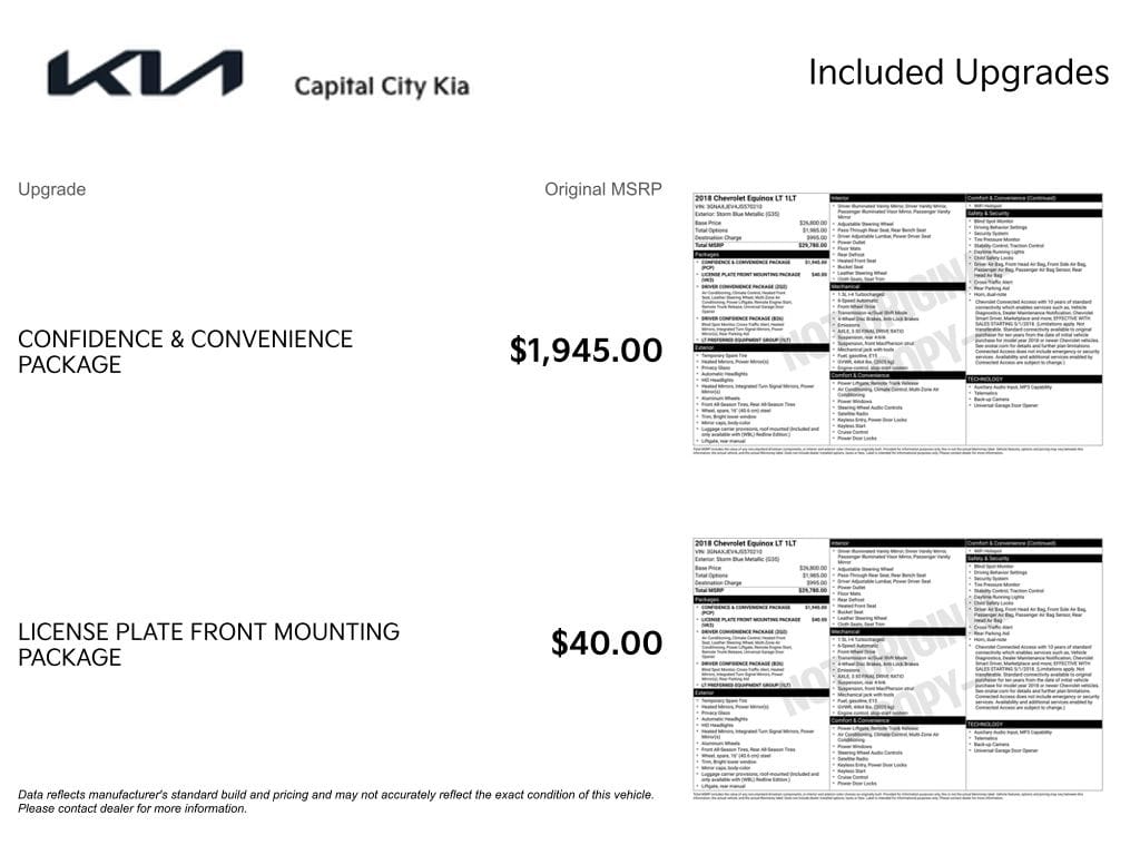 2 thumbnail image of  2018 Chevrolet Equinox LT
