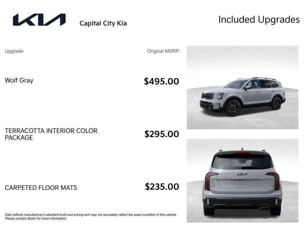 4 thumbnail image of  2025 Kia Telluride EX X-Line