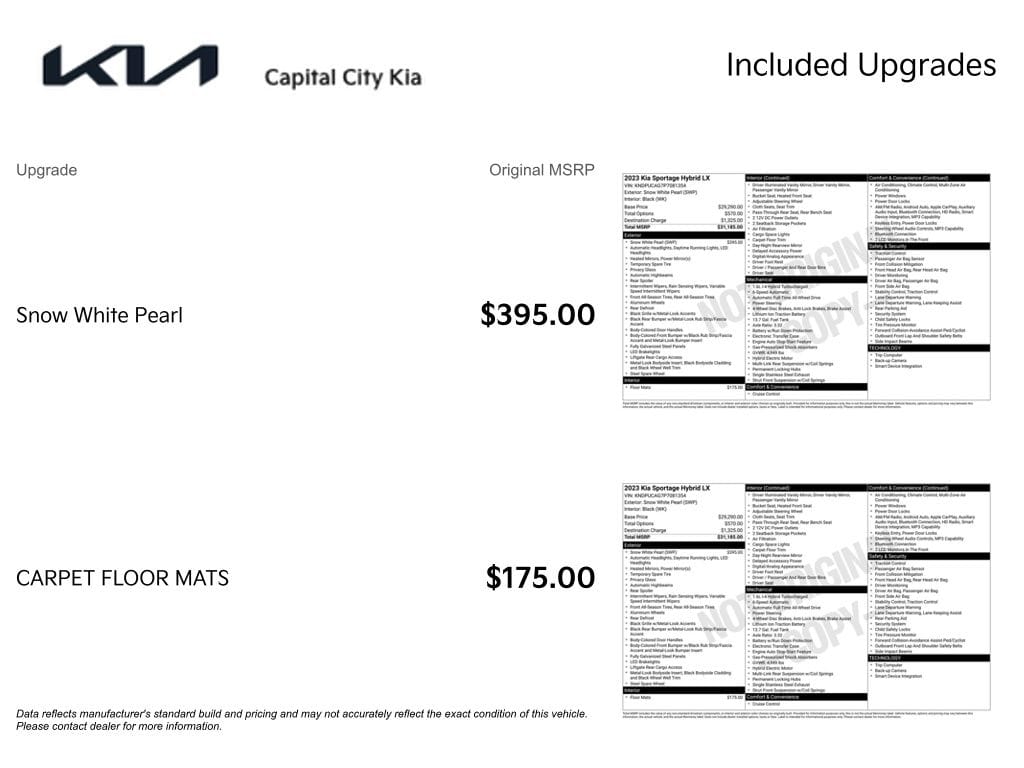 2 thumbnail image of  2023 Kia Sportage Hybrid LX