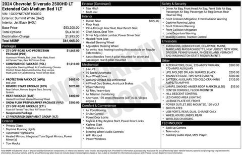 1 image of 2024 Chevrolet Silverado 2500HD LT