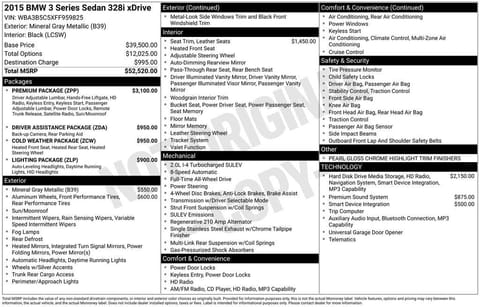 1 image of 2015 BMW 3 Series 328i xDrive