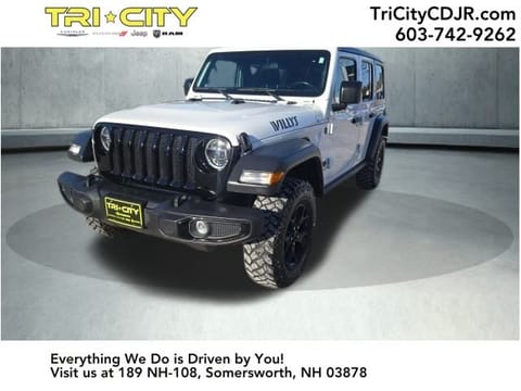 1 image of 2021 Jeep Wrangler Unlimited Willys