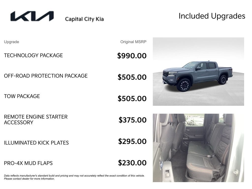 4 thumbnail image of  2023 Nissan Frontier PRO-4X