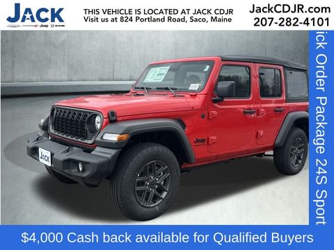 1 image of 2025 Jeep Wrangler Sport S
