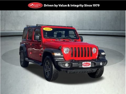 1 image of 2018 Jeep Wrangler Unlimited Sport S