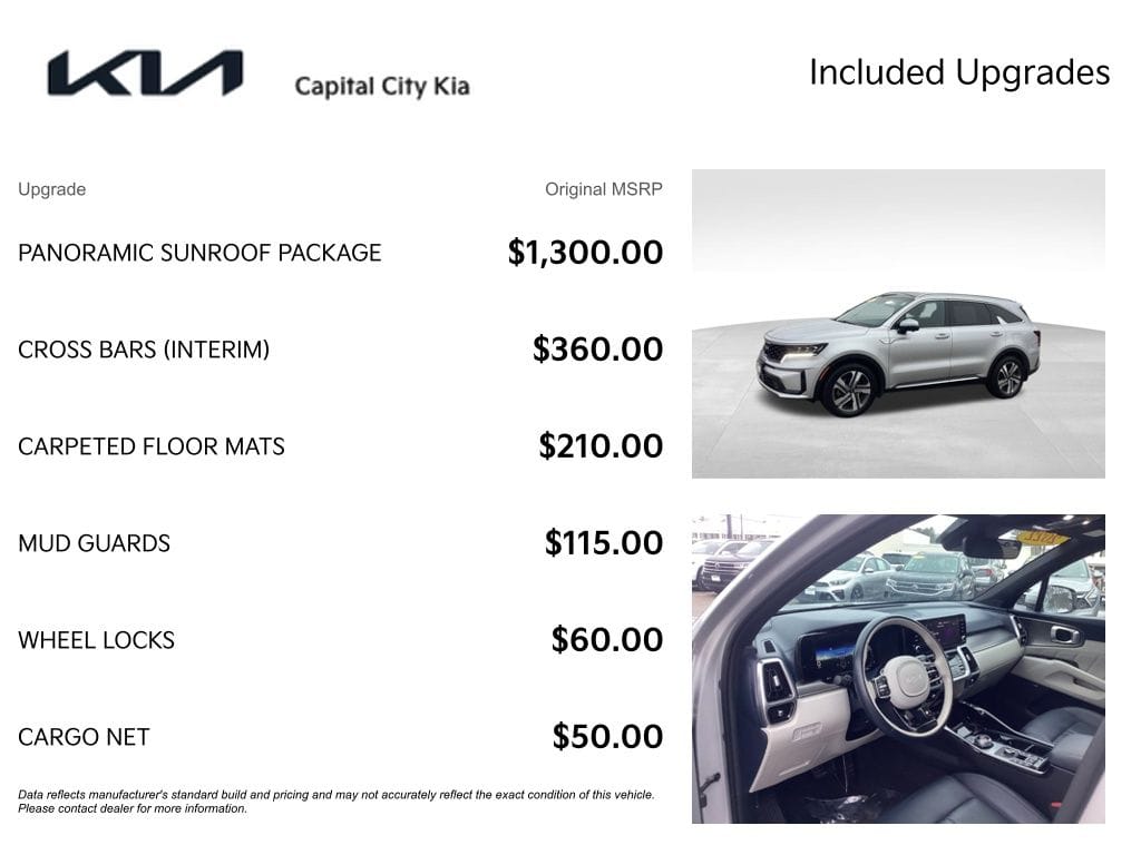 4 thumbnail image of  2022 Kia Sorento Plug-In Hybrid SX Prestige