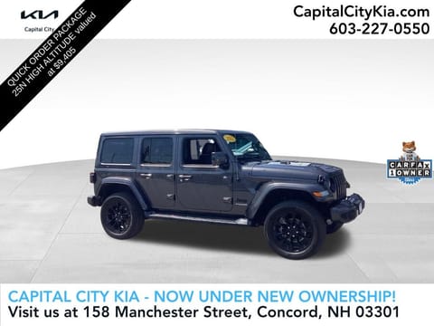 1 image of 2021 Jeep Wrangler Unlimited Sahara High Altitude