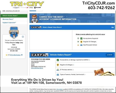 1 image of 2024 Ram 2500 Big Horn