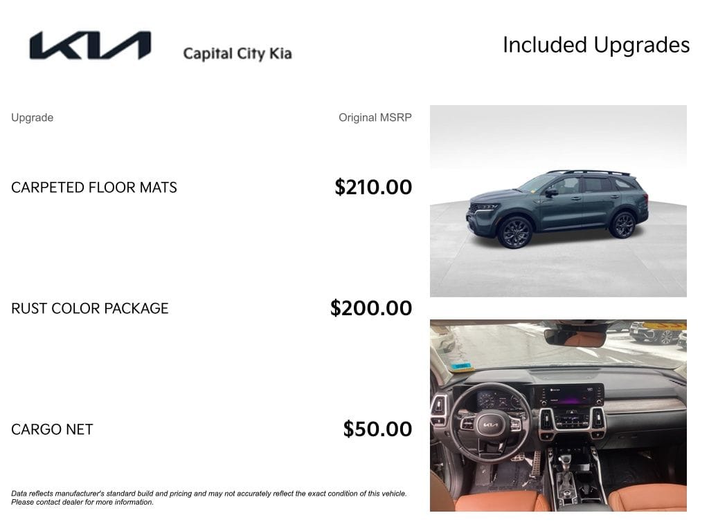4 thumbnail image of  2022 Kia Sorento X-Line SX Prestige