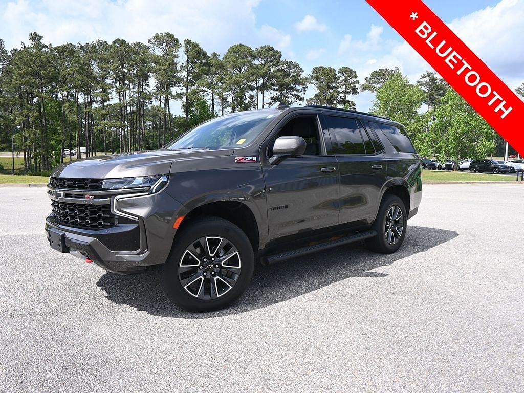 Used 2021 Chevrolet Tahoe Z71 with VIN 1GNSKPKD9MR350621 for sale in Daphne, AL