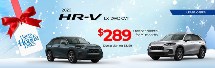 HR-V Lease Special