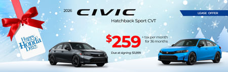 Civic Hatchback Lease Special