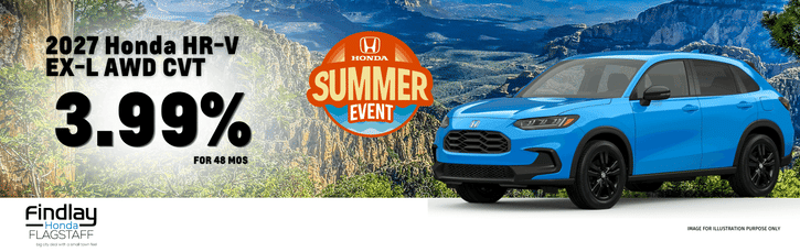 New 2027 Honda HR-V Finance Special 3.99% APR Special