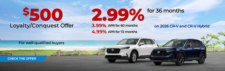2026 CR-V Hybrid Offer