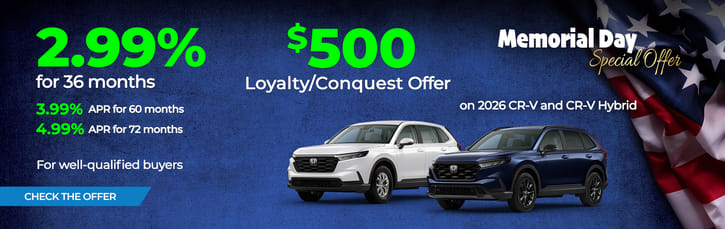 2026 CR-V Hybrid Offer