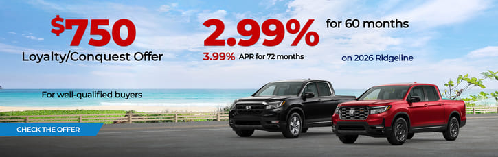 2026 Ridgeline Offer