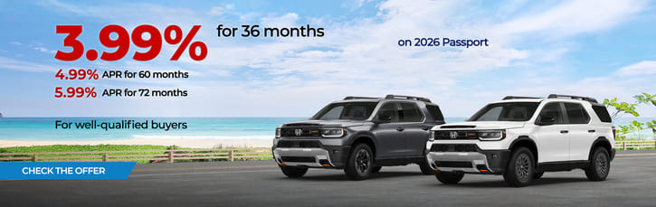 2026 Passport APR Offer