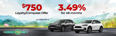 HR-V Loyalty/Conquest