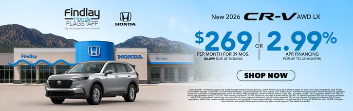 Lease 2026 Honda CR-V LX $269