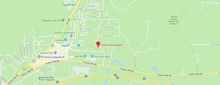 map of Findlay Honda Flagstaff