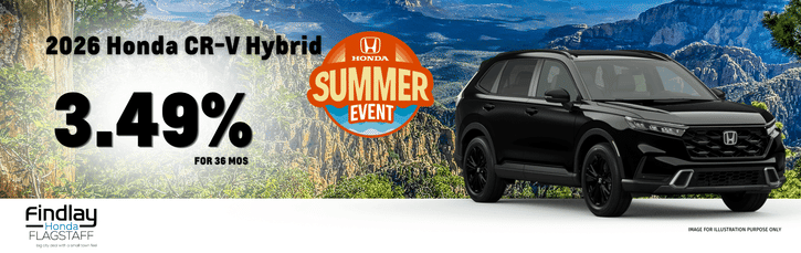 New 2026 Honda CR-V Hybrid Finance Special 3.49% APR Special
